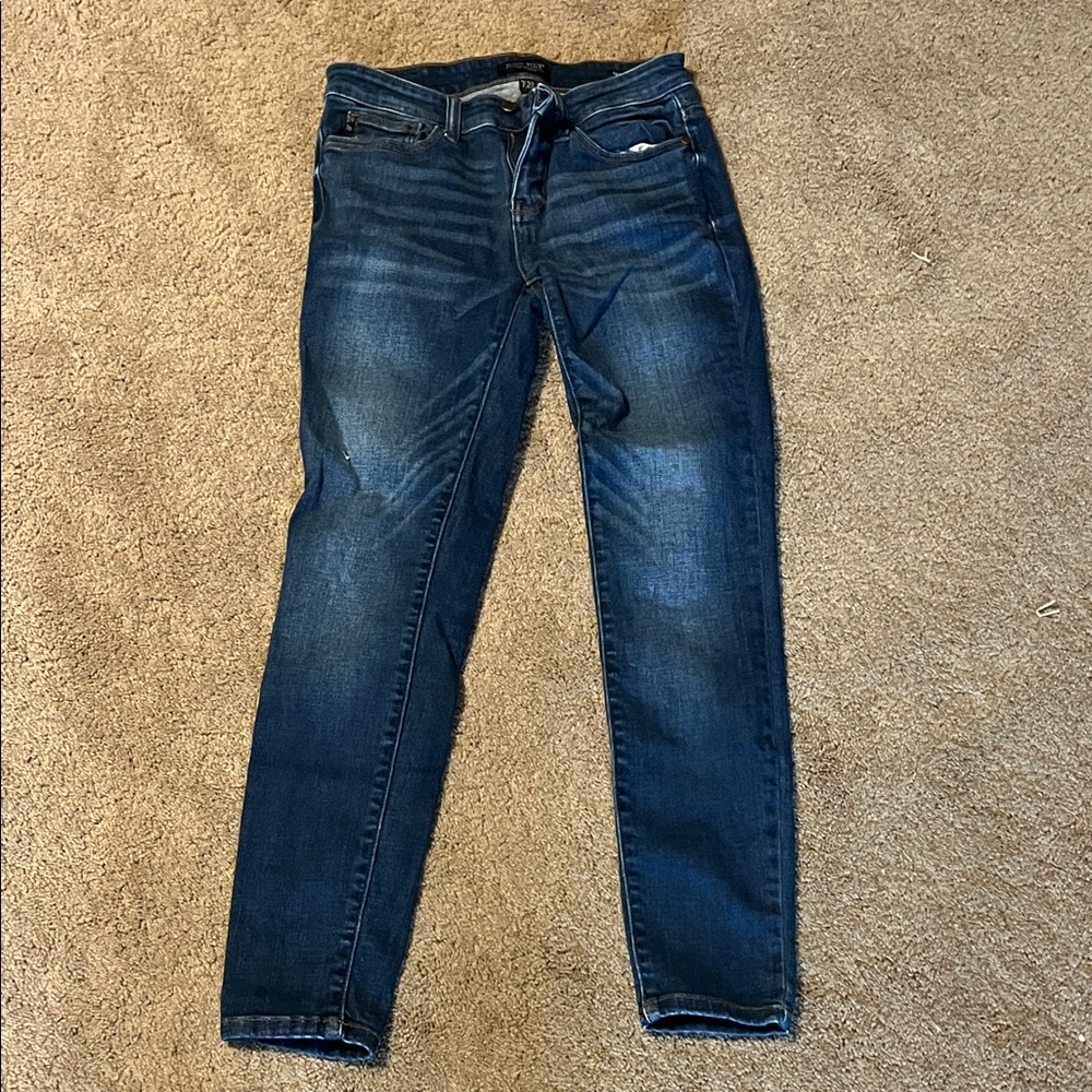 Judy Blue Men's Dark Wash Skinny Jeans